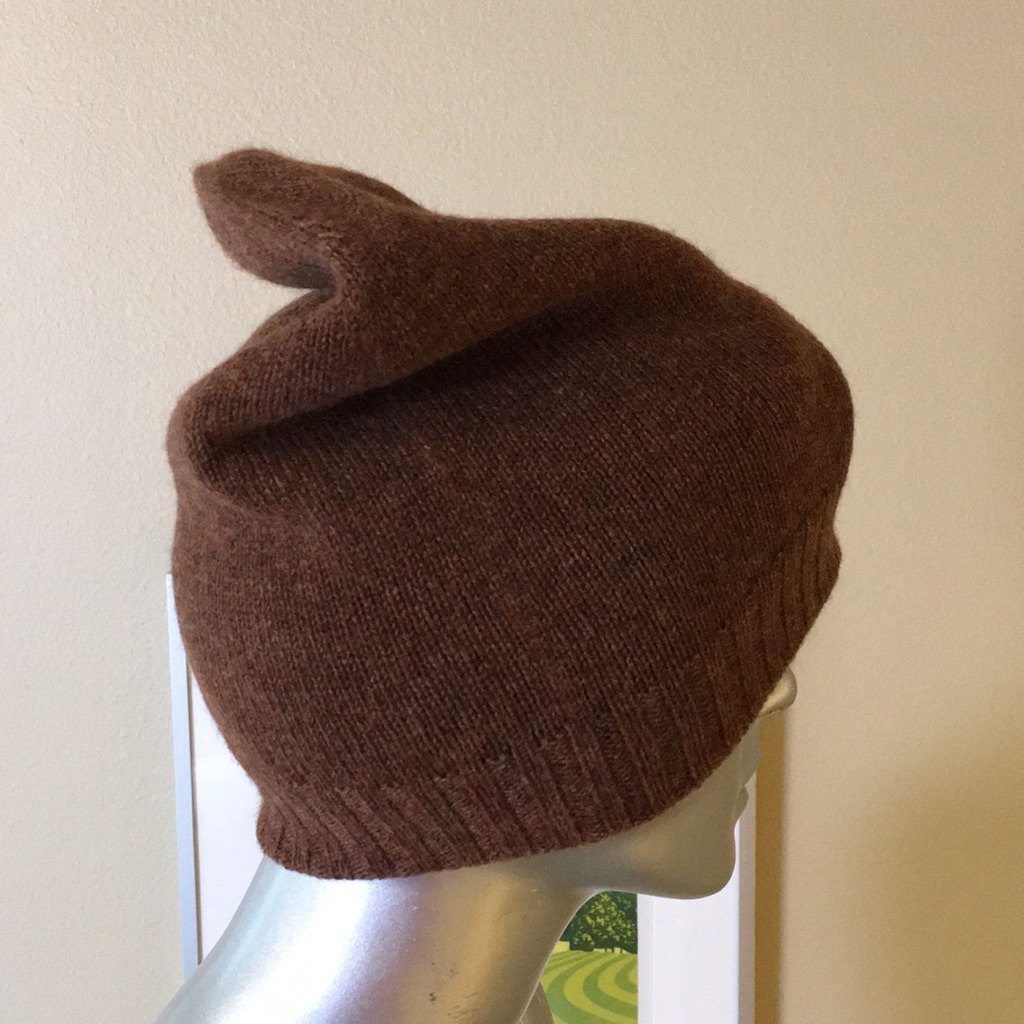 100% Cashmere Knit Beanie Reversible By St. Bernard — image 7 of 8